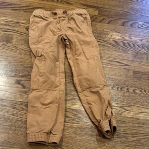 Hanna Andersson Light Brown Elastic Waist Pants